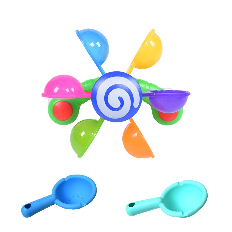 Jouets de bain bébé jouer dans l'eau Scoop Mini moulin à vent roue à eau enfant en bas âge salle de bain baignoire jouet de bain enfants jouets de bain d'été