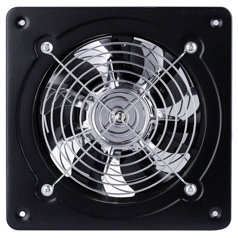 50W 220V Exhaust Fan 7 Inch Exhaust Pipe Wall Mount Low Noise Family Bathroom Kitchen Vent Ventilation Extractor