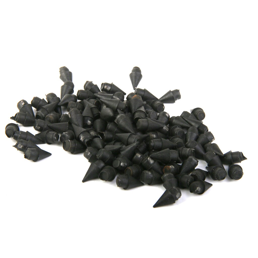 160pcs Black Plastic Red Rubber Mushroom Plugs Motorcycle Tire Repair