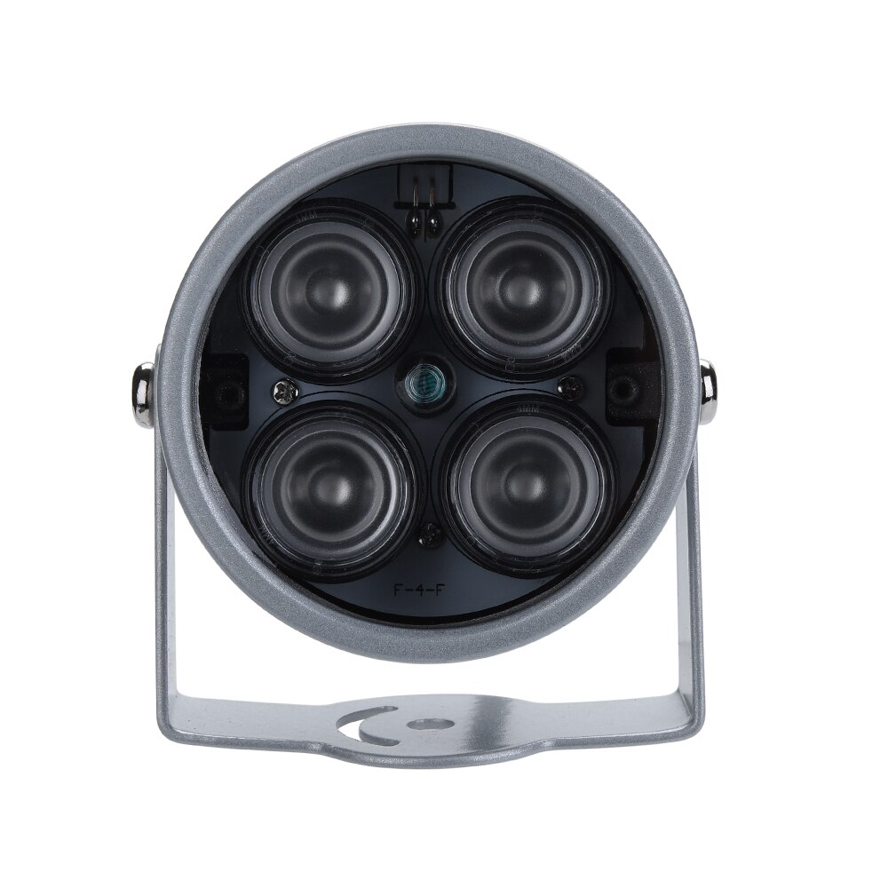 Hamrolte-luz de relleno potente, lámpara IR de hasta 20M de distancia IR para cámara CCTV, sistema de seguridad de cámara IP, 4 unidades