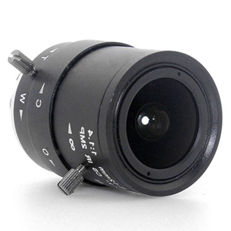 3mp hd-überwachungskameraobjektive , 2.8-12mm variofokalobjektive mit manuellem zoom und cs-anschluss für industrielle sicherheitskameras
