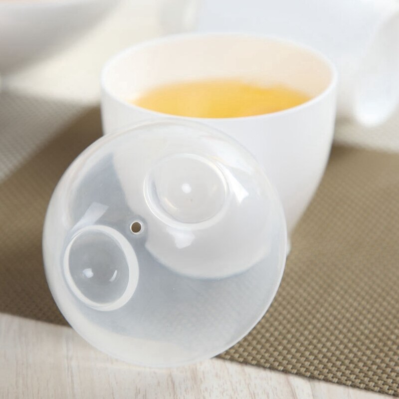 Mini Nette Gedämpfte Ei Tasse für Mikrowelle, Bequem und Nahrhaftes Frühstück Gekochtes Ei Tasse, 2 Stück