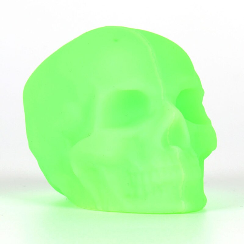 Wine Bottle Stopper Silicone Reusable Skull Shape Silicone Bottle Cork Keep Wine Fresh For Home Party XHC88: Green