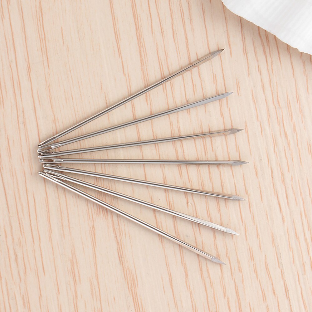 10Pc Triangular Needles Leather Craft DIY Sewing Triangular Needles Stainless Steel Shaped Pin Stitch Needlework Sewing Supplies