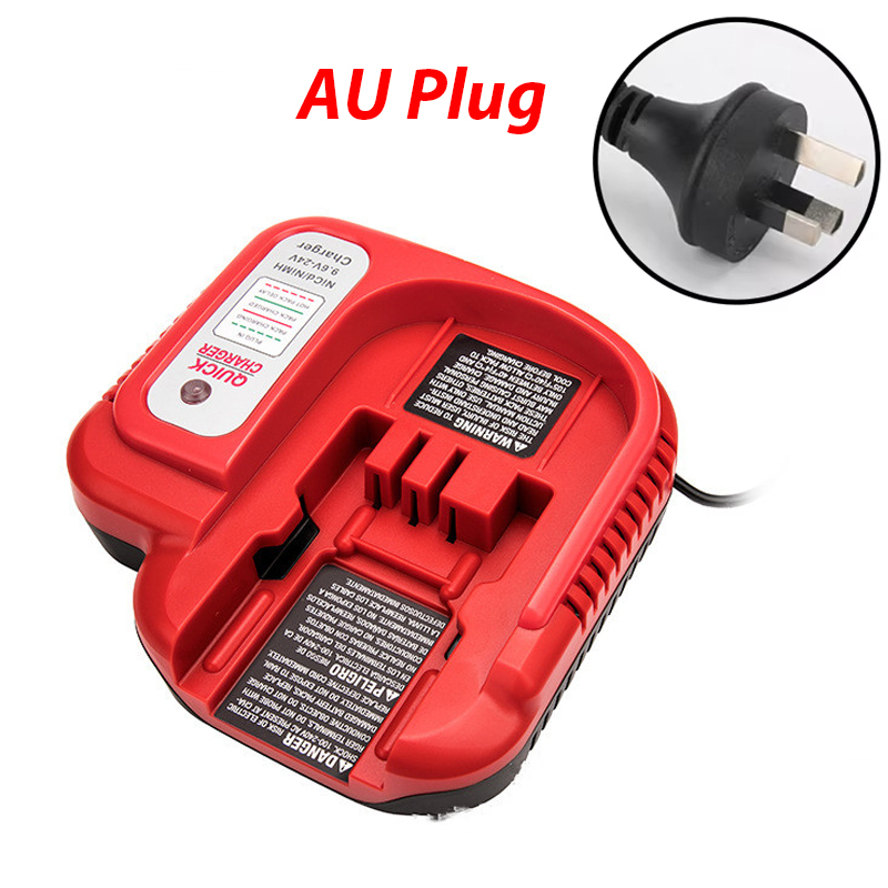 BDFC240 Fast Charger For Black & Decker 18V 14.4V 12V 9.6V 24V NiCD NiMH Battery: SKY BLUE