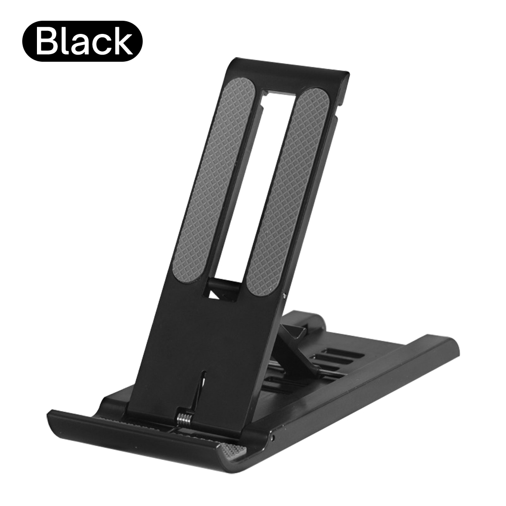Składany tablet stojak na telefon stacjonarny 6 poziomów regulowany uchwyt na biurko składany uchwyt na biurko dla Xiaomi iPad iPhone Samsung: czarny