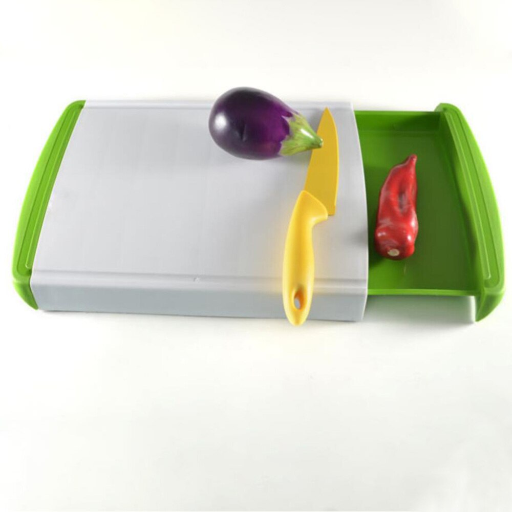 Eco-friendly Kitchen Chopping Board Drawer Type Cutting Board