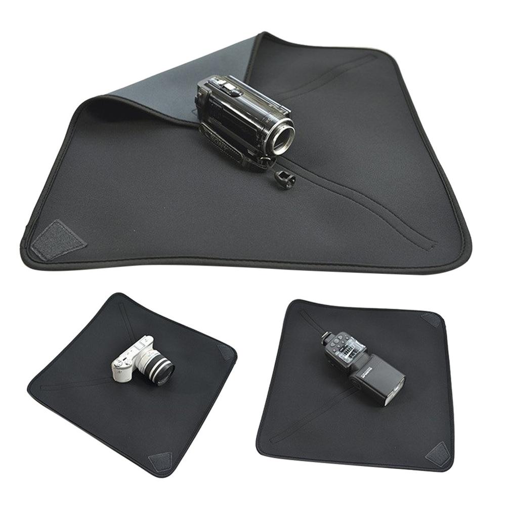 SLR Shockproof Neoprene Camera Protective Cloth Wrap Folding Camera Lens Pleated Cloth Photography Protective Cover #2D04
