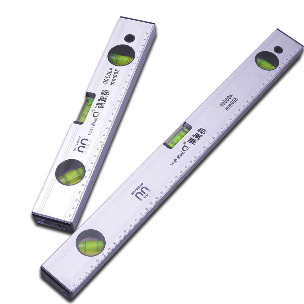 Precisie aluminium waterniveau indicator digitale weegschaal horizontale lengte meting vermogen spirit bubble level tool