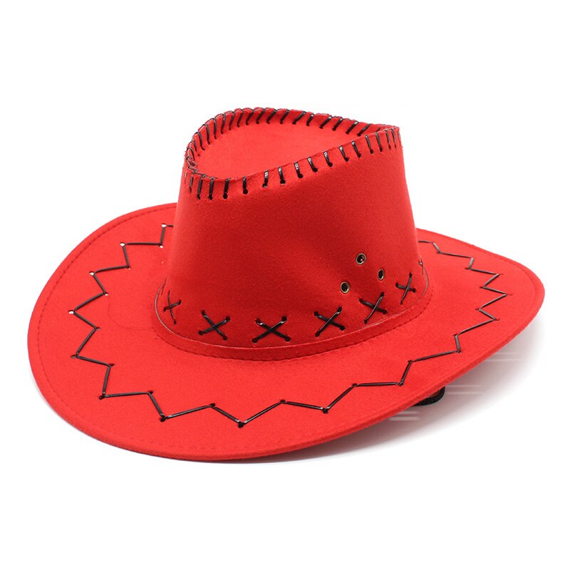 Summer Western men Fedoras Cowboy Hat Suede Cowboy Hat For Gentleman Cowgirl Jazz Cap With Gentleman Suede Sombrero Cap: 17