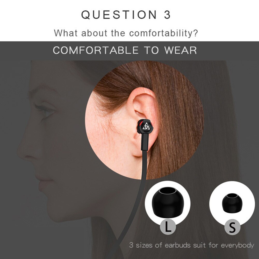 Ptm oordopjes met kabel, in-ear stereo oordopjes, gaming headset oordopjes met microfoon voor iphone voor smartphones  #xj30