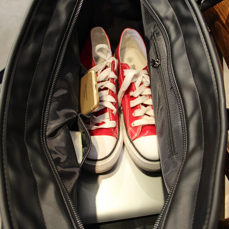 Mannen Bedrijf Tassen Totes PU Leer mannen Aktetas Messenger Bag voor Heren Document case Portfolio Office Bag