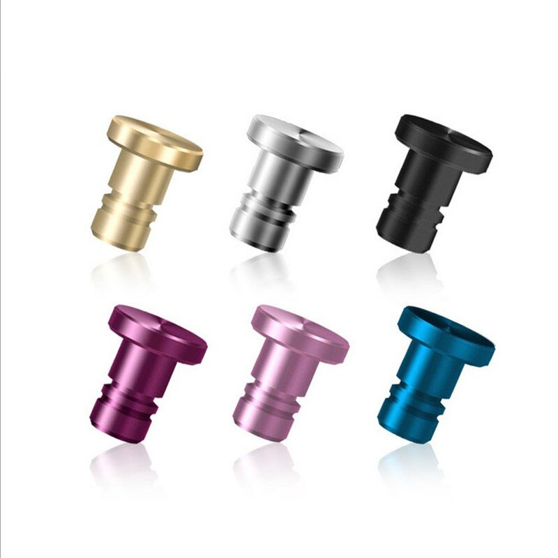 Mini bunte PU Staub Stecker einstellen Kopfhörer Jack Stecker Anti Staub Stecker Telefon Zubehör für iPhone 5 5S 6 Plus Samsung