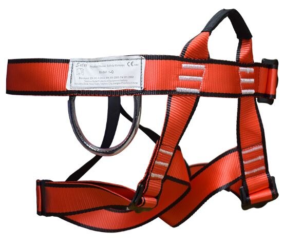 Harnais d'escalade demi-corps pour adulte, rappel extérieur, siège de sécurité, ceinture de poitrine, camping, randonnée