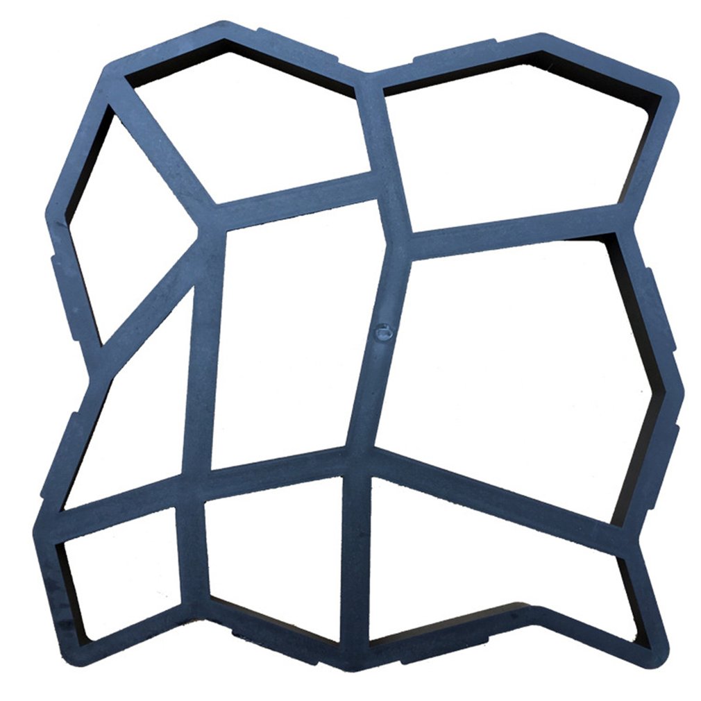 Garden Paving Molds Jardin DIY Plastic Walk Road Path Maker Jardineria Garden Paving Stone Concrete Mould для сада и огорода