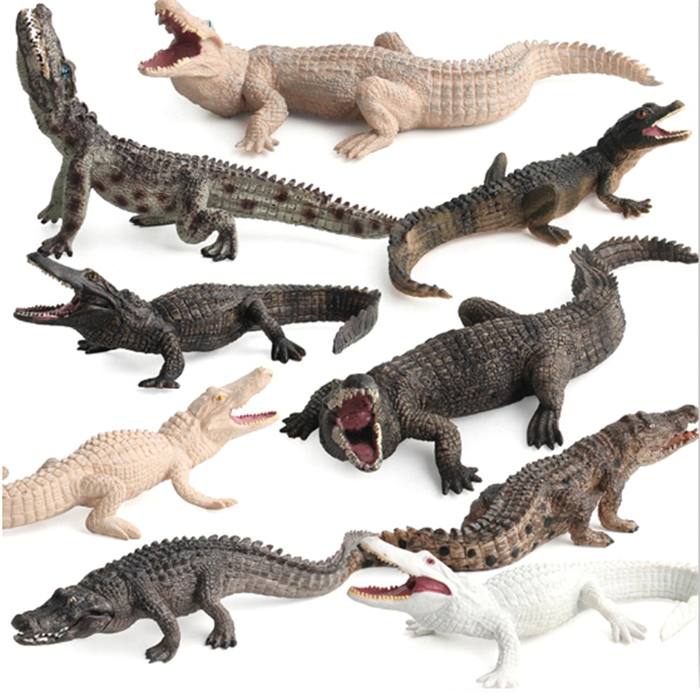 1pcs Halloween Realistische krokodil Rubber Speelgoed Safari Tuin Props Joke Prank Ongeveer en Gag Spelen Grappen Speelgoed