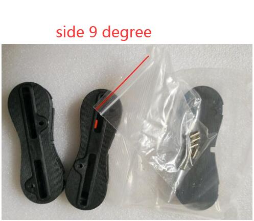 FCS II Surf Fin Plugs Surf Fin Box FCS 2 Fusion Fin Plug with screws 0 5 9 degree Surf Accessory: 3PCS black 9 degree