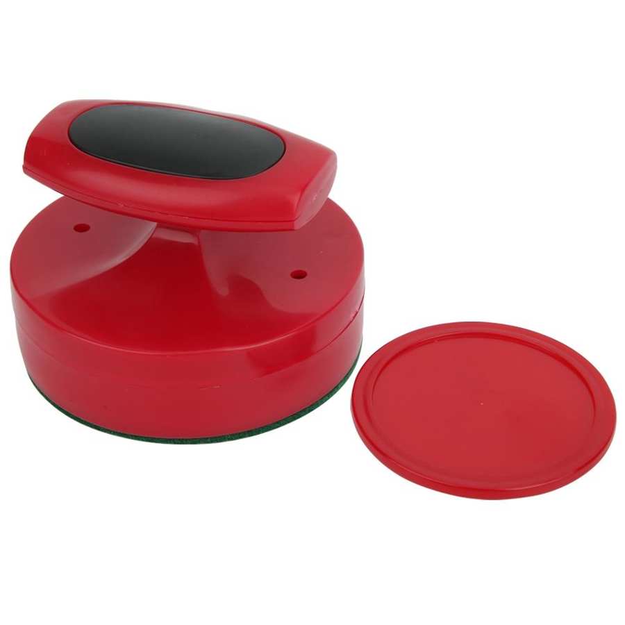 Hockeyspel bord 94mm slider pusher set med 4 puckar tillbehör stor storlek röda bordshockey puckar