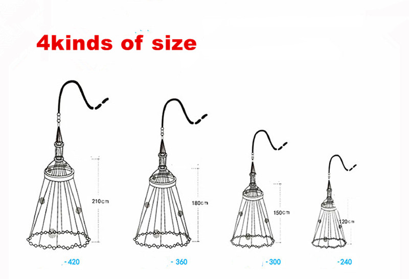 Fiskenet 2.4-4.2m fiskenet amerikansk håndstøbt net nylon galvaniseret jern vedhæng sprots kaste støbt net