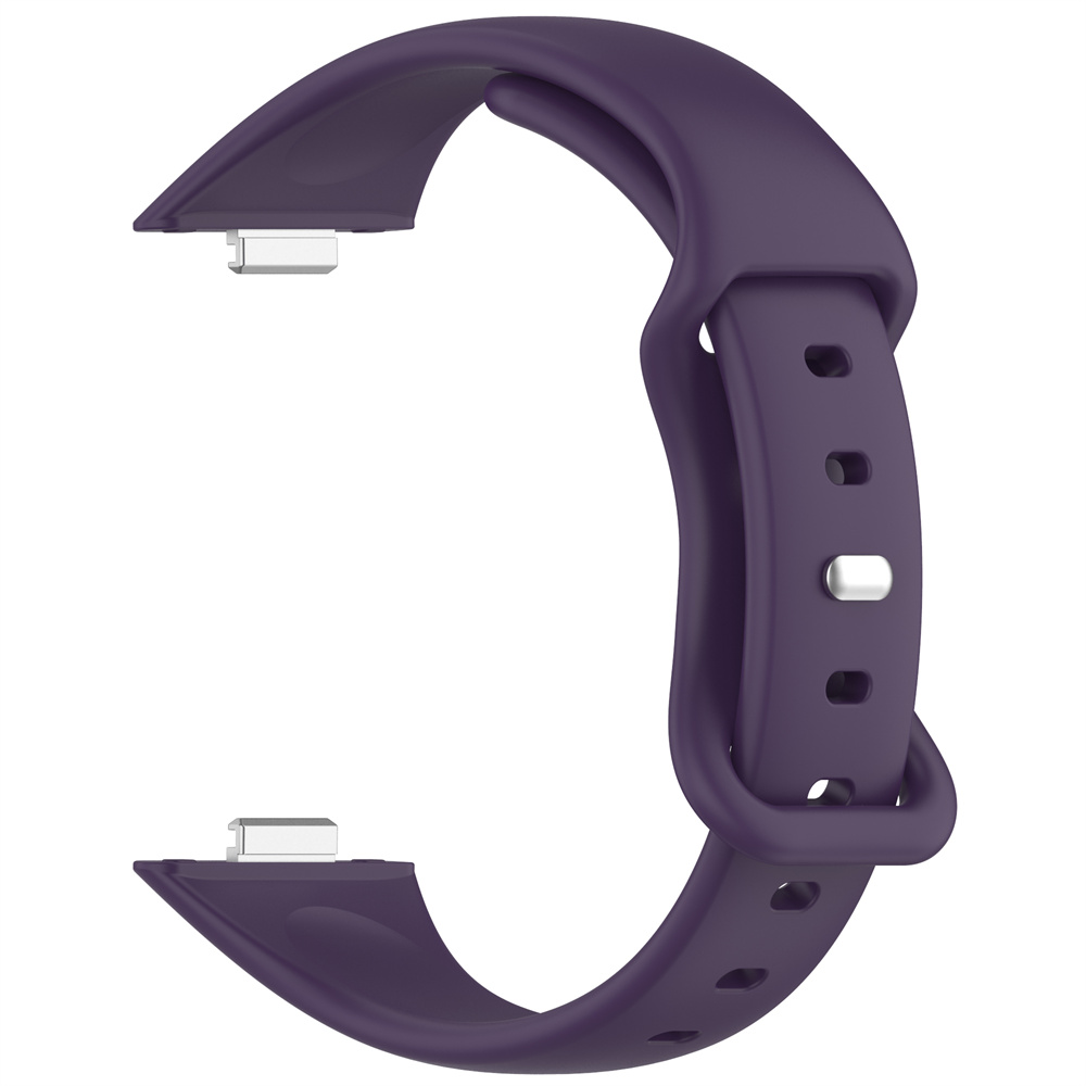 Silicone Straps For Huawei Watch Fit4 /Fit 4 Pro Smartwatch Accessories Wristband Bracelet Belt Correa For Huawei Watch Fit3: PURPLE