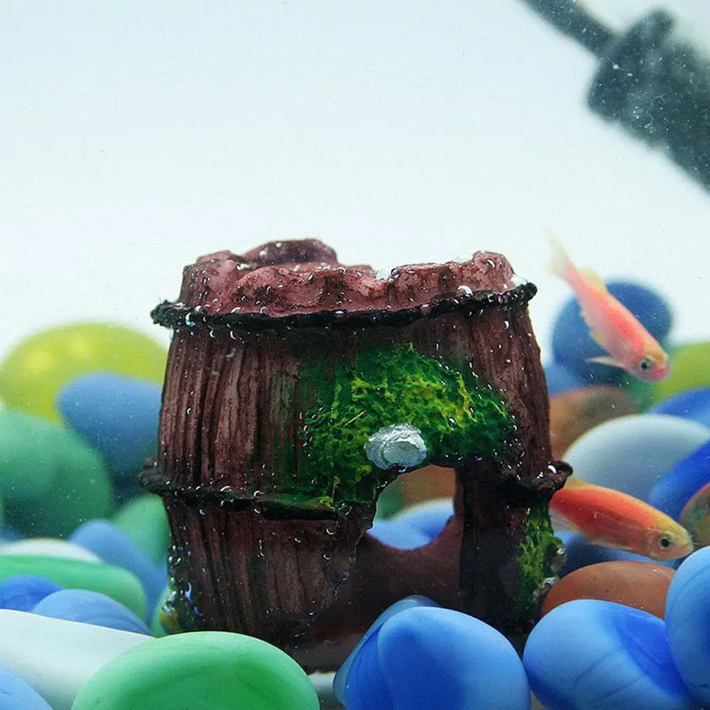 Aquariumapparatuur Accessoire Glas Aquarium Landschapsarchitectuur Decoratie Hars Ambachten Kunstmatige Antieke Landschapsarchitectuur Decorbenodigdheden