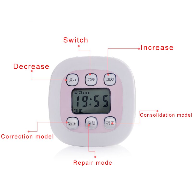 Lcd Intelligente Elektrische Omgekeerde Tepel Correctie Apparaat Vibrator Zuigen Trekken Concave Tepel Platte Correctie Tepel Tracti