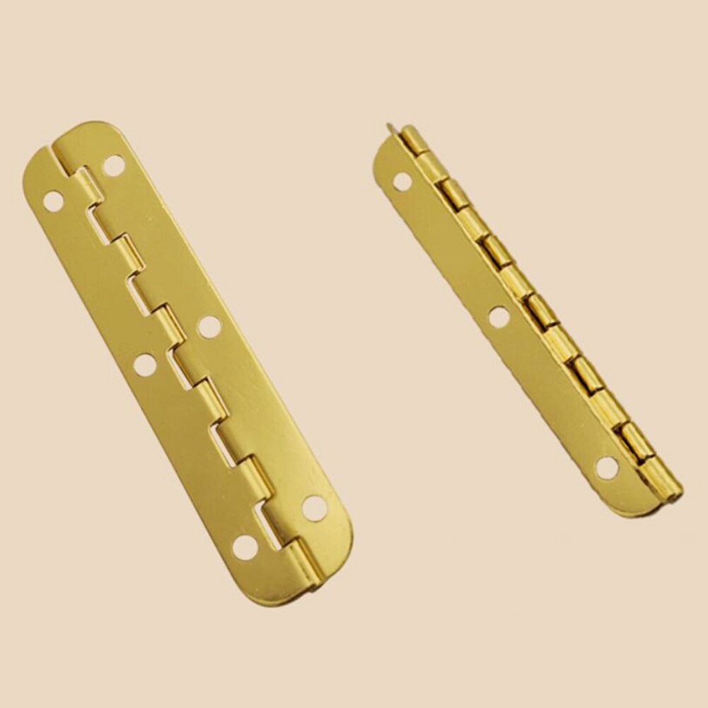 Charnière longue en fer et bois, 65mm, 90/180 degrés, pour boîte, armoire de maison, meuble, porte, charnière, aspect antique et délicat