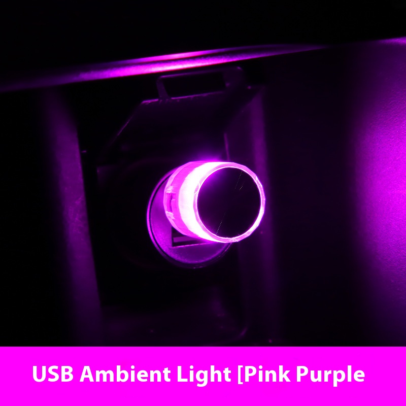 Auto-interieur Ambient Sfeerlicht LED-verlichting Auto Leeslamp Decoraties Decoratieve USB Plug en Play Sfeerlamp: koud wit 6000k