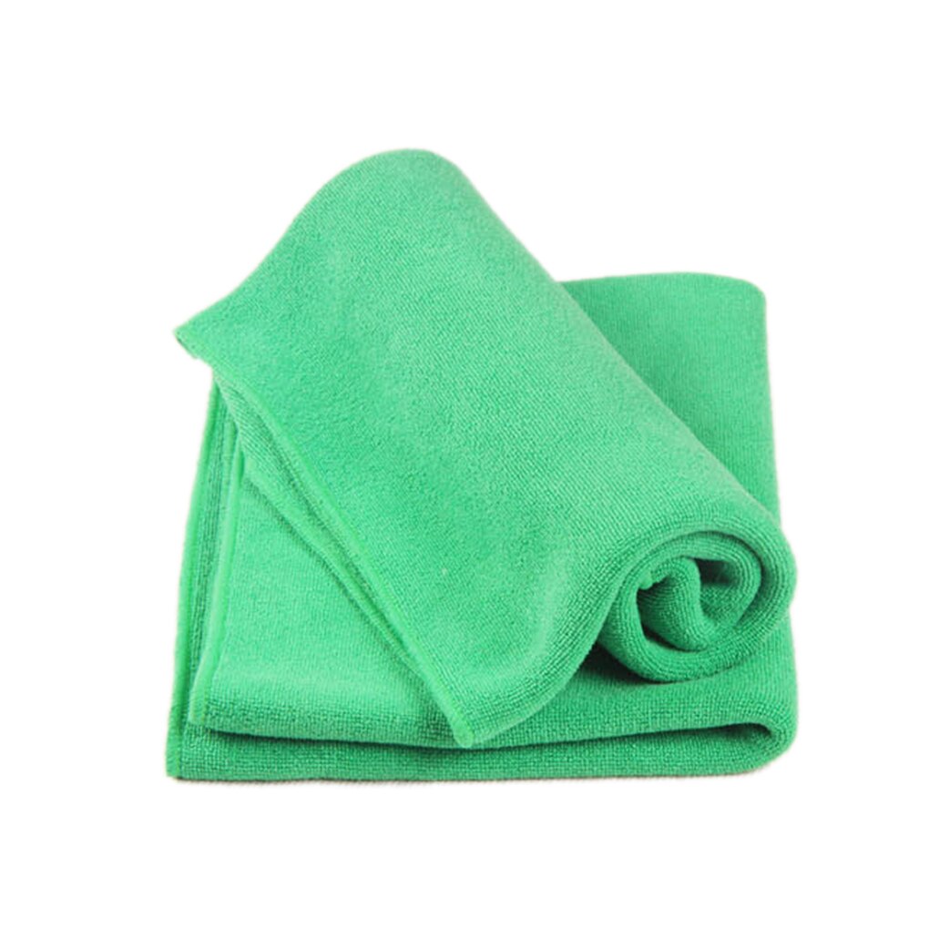 22*22cm microfibre visage cheveux propre voiture polissage sans stries serviette chiffon: 5