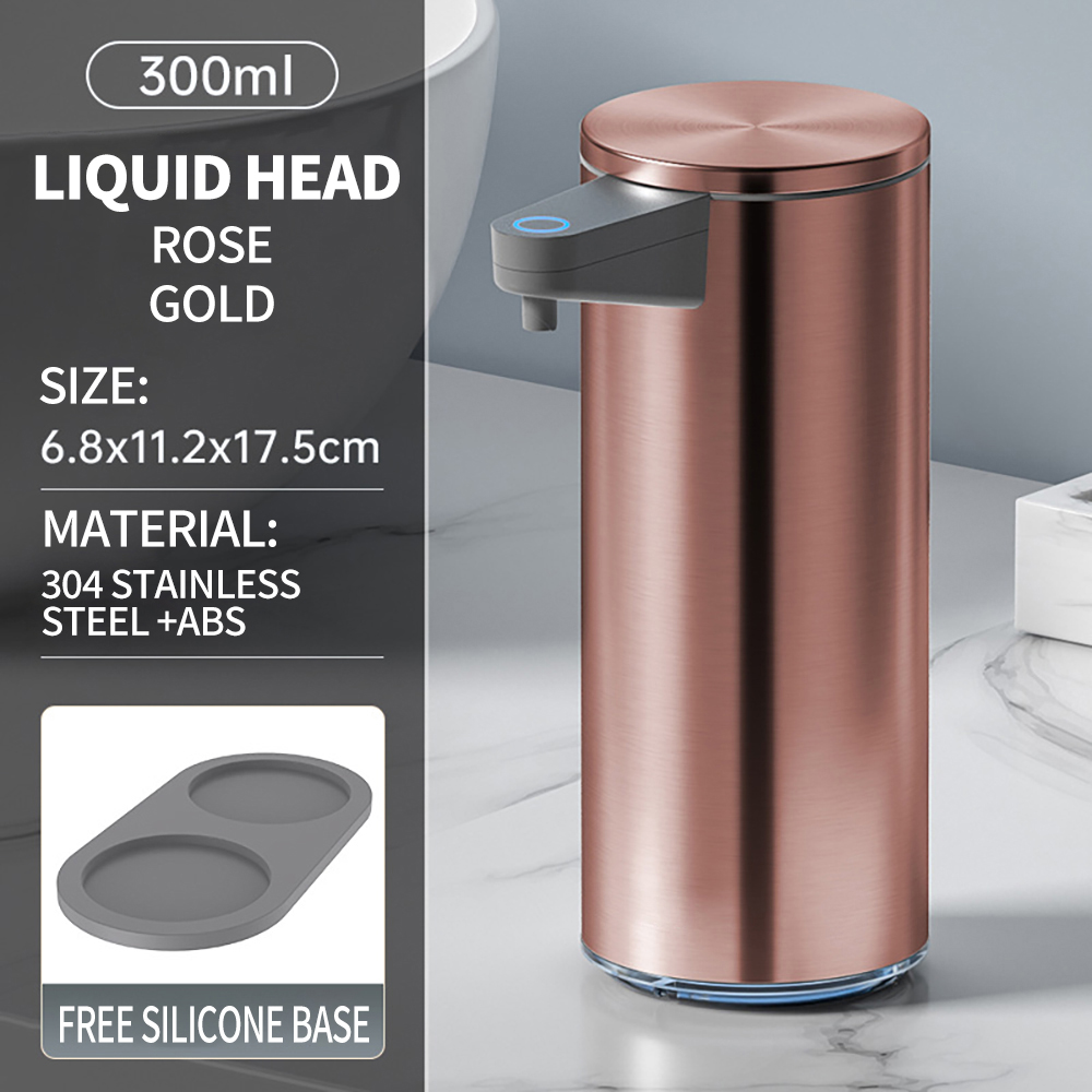 Distributeur existent de Mousse Regina à Infrarouge en Acier Inoxydable, Machine à Main à Induction Intelligente pour la Maison et la Cuisine: YELLOW