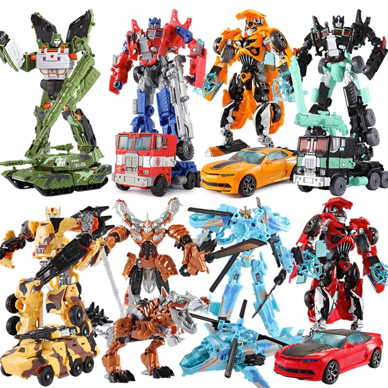 Vendita calda 19cm modello trasformazione Robot Action Figures deformazione Robot giocattolo modello di veicolo istruzione con i migliori regali per i bambini