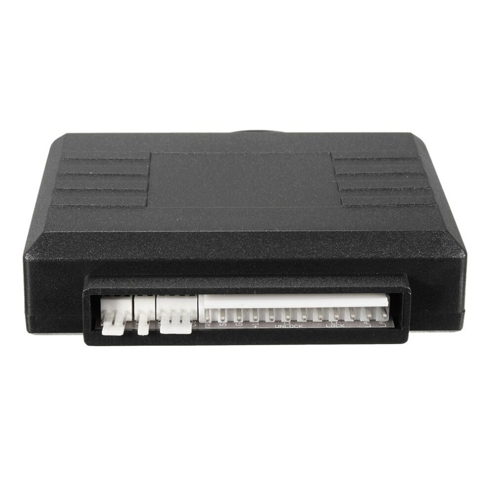 Universal Vehicle Remote Central Lock Keyless Entry System 2 Car Door Remote Central Locking Kit + Anti-theft Alarm Tool Set