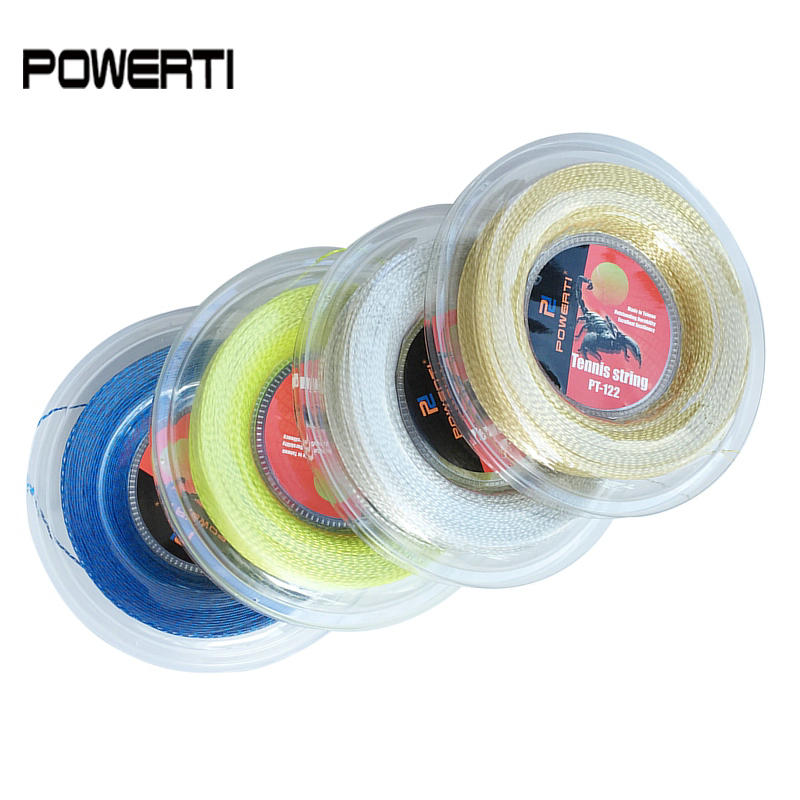 POWERTI 1,30mm Nylon Draht Weichen Tennis String 200m Reel Durable Tennis String Schläger Sport Training String PT122