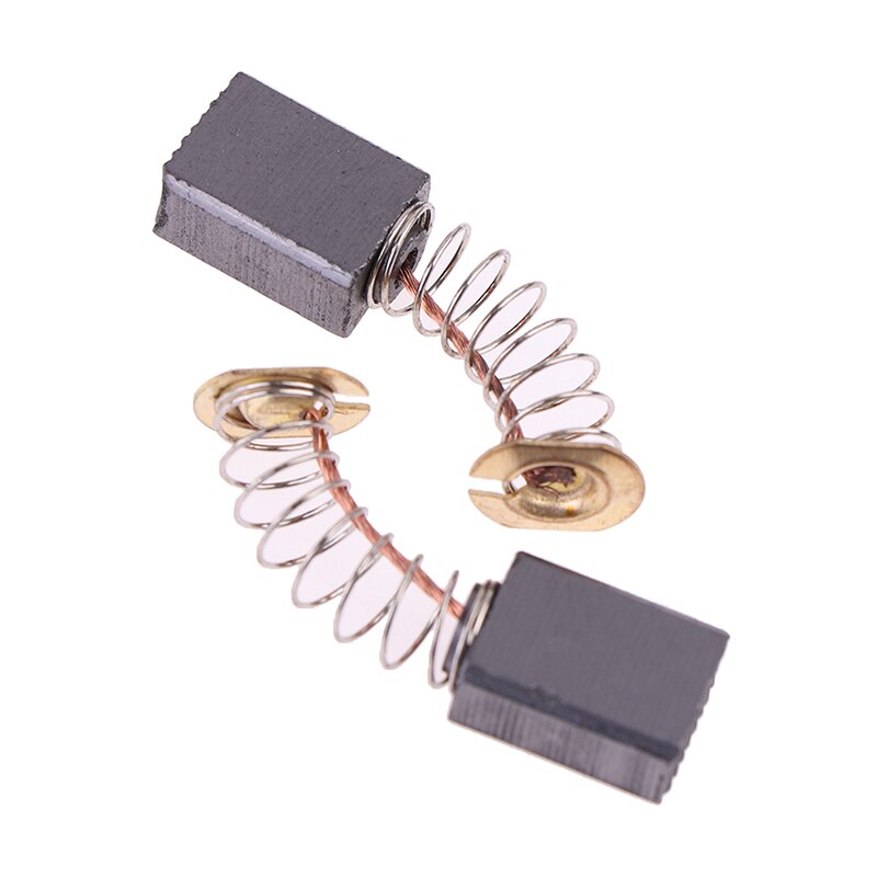 Cepillos de carbono para amoladora angular, herramienta eléctrica, pieza de repuesto para Motor eléctrico, 10 piezas, 6x9x14mm
