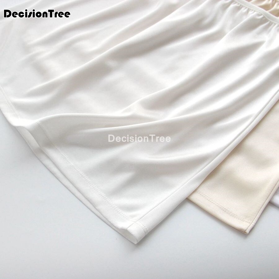 slip dress jupon femme halka underskirt half slips petticoat woman Casual Underskirts Ladies Basic Mini Skirt Underdress
