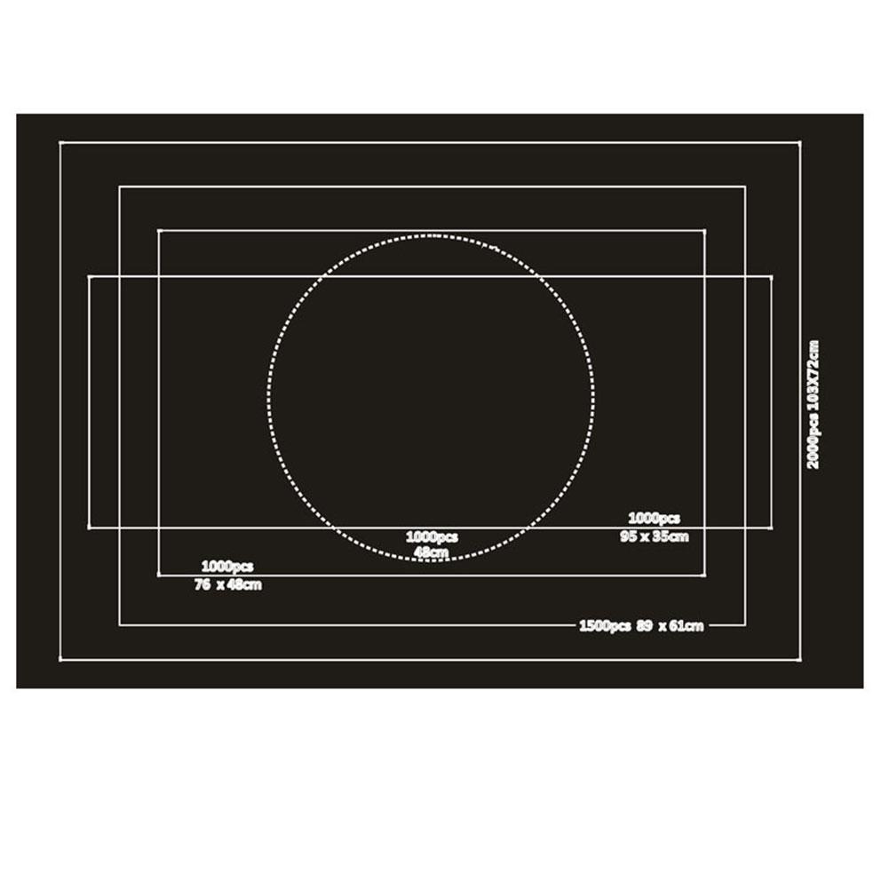 Tot 1500/2000 Stukken Opslag Puzzels Roll Mat Puzzel Deken Voor Draagbare Reizen Opbergtas Kinderen Diy Onderwijs Levert