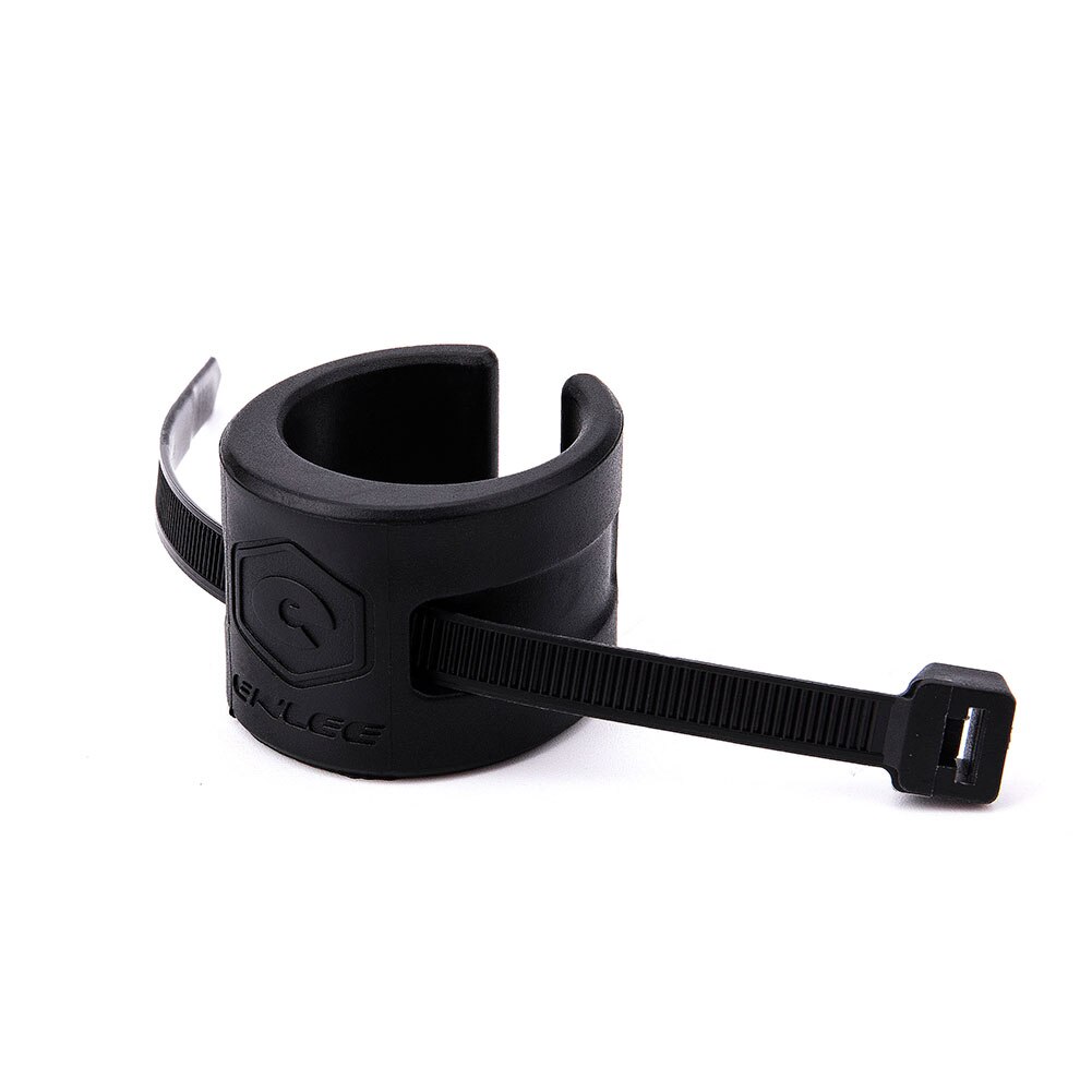 1 Pcs Bicycle Chain Silicone Sleeve Road Bike Rear Fork Anti-collision Rubber Protection Ring Chain Protection Kit: Black