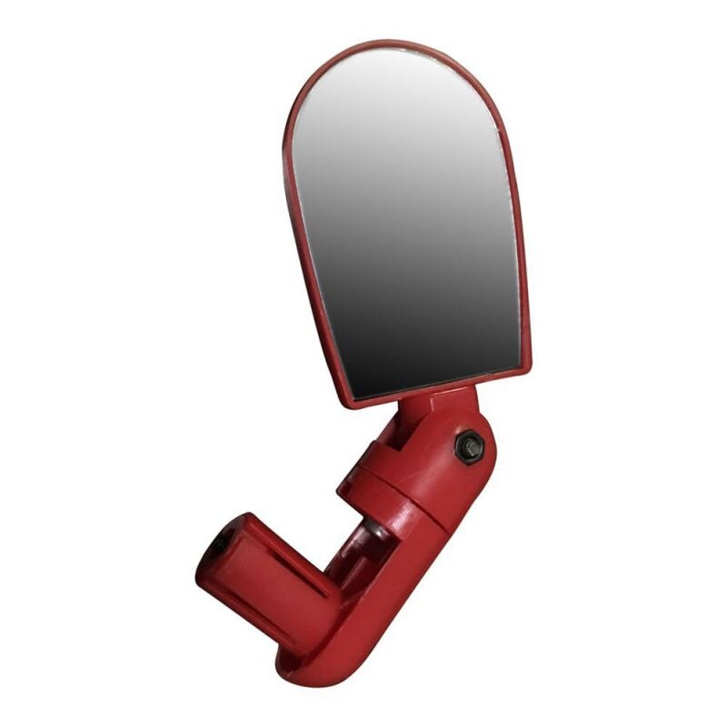 1pc cykel-bagspejle 360- graders rotation af cykel-bakspejle, der passer til mountainbike-cykel mtb styrespejl: Rød