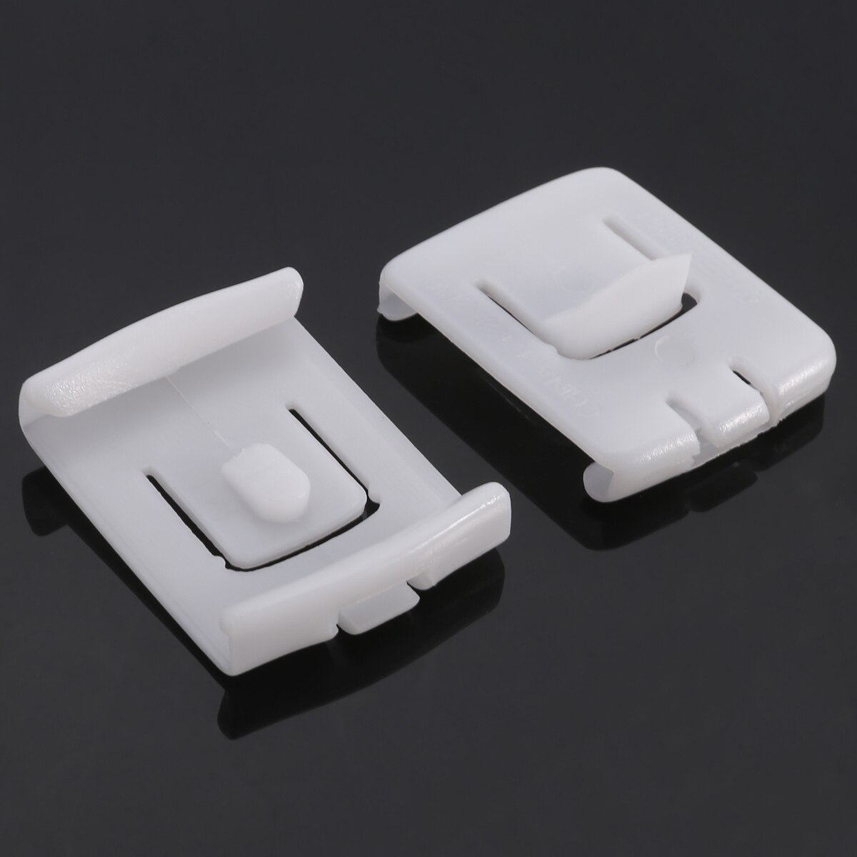 6 Stuks Seat Rail Clip Gids Runner Stuk 435881203A Plastic Autostoel Gesp Sluiting Clips Voor V-W G-Olf MK1 MK2 MK3 C-Orrado