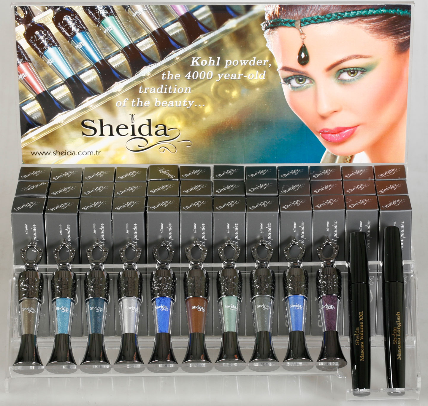 FS Sheida Pulver Kohl Eyeliner authentisch Schwarz Auge Bleistift Stock Surma Sada Original Mineral Spezielle Surme machen-hoch suchen Bunte