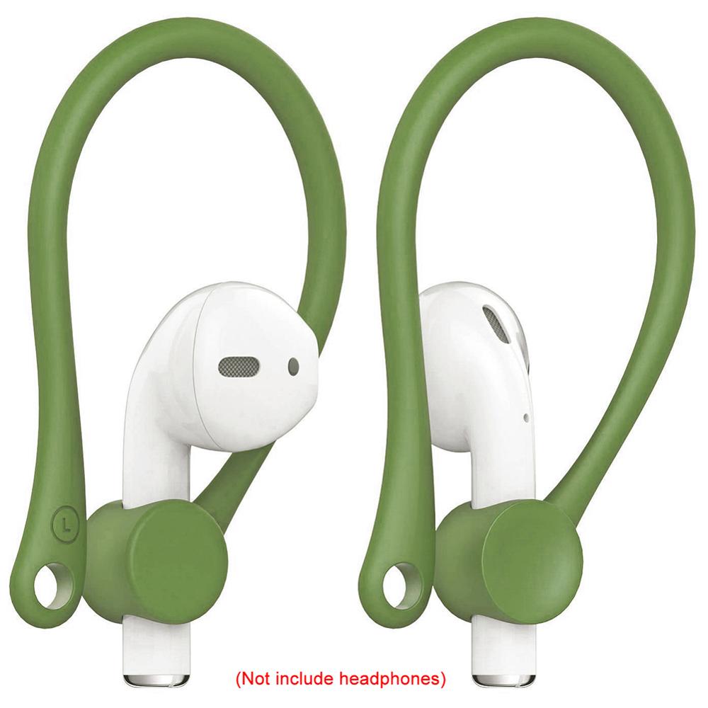 2 kpl langattomat langattomat bluetooth-langattomat kuulokkeet, korvakuulokkeet, kuulokkeiden suojuksen pidike, urheilua ehkäisevät korvanauhat ilmapalloille 1 2: Vihreä