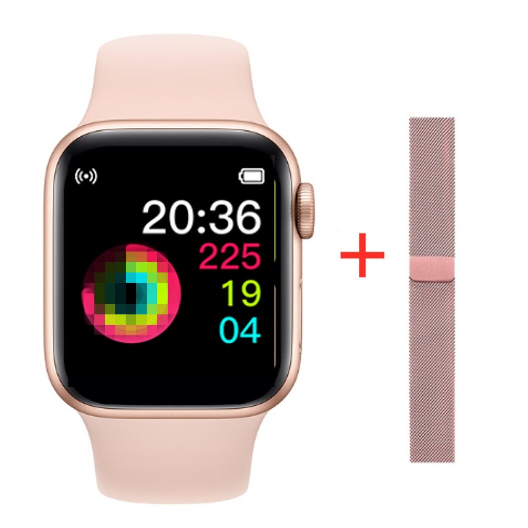 I5 I7 W34 Clever Uhr IWO 8 Sport Schrittzähler Herz Bewertung Blutdruck Überwachung Männer und Frauen Smartwatch Für IOS Android Telefon