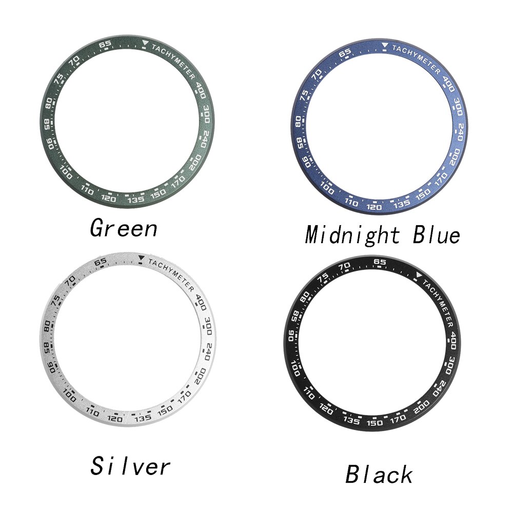 Cubierta de borde exterior de Metal para Xiaomi Amazfit GTR de 47MM, anillo con bisel, caja protectora de velocidad para reloj Amazfit GTR de 47mm