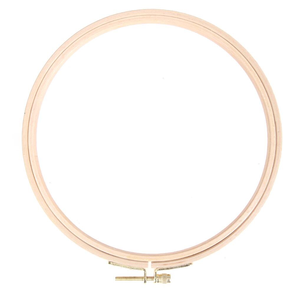 7.5 -28 cm bok gör-det-själv trä korsstygn ram handarbete båge ring hand broderi maskin verktyg sömnad handgjorda trä hantverk: 21cm