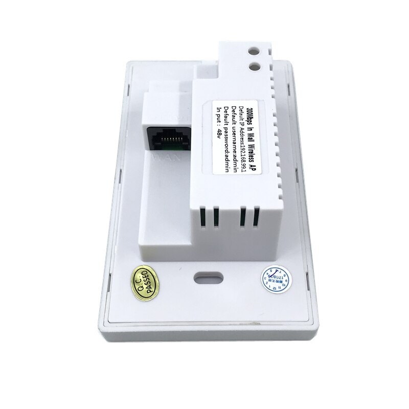 ANDDEAR witte Muur AP hotel kamer Wifi cover mini wall mount AP router access point kan pick up de telefoon lijn