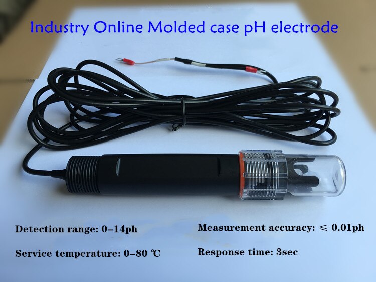 Industrial online pH electrode industrial online ORP electrode high temperature pH probe pH meter probe pH electrode