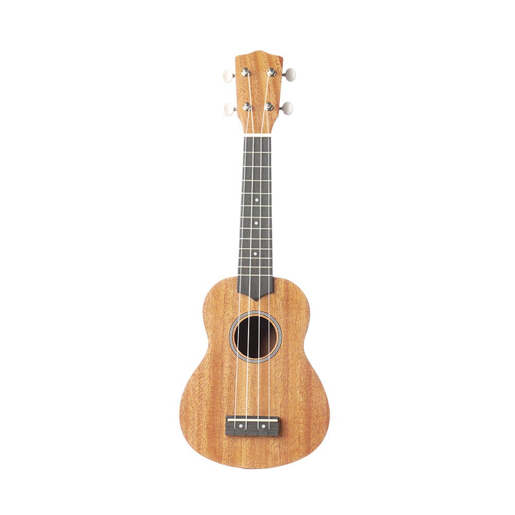 Mahonki puu ukulele 4 kielet havaiji kitara 21 tuuman sopraano soitin musiikin ystäville soittamalla lisävaruste