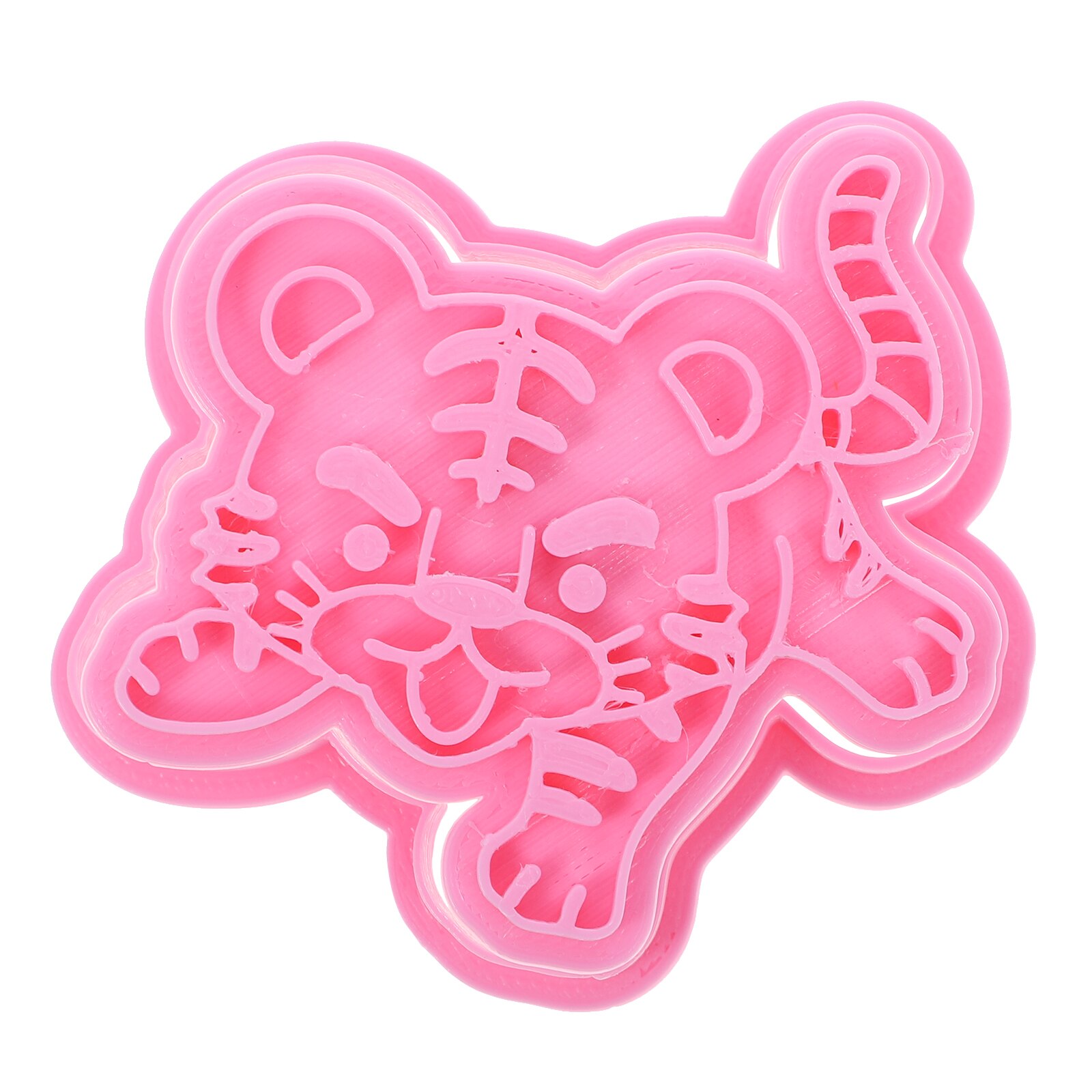 DIY formy robić ciastek tygrys rok tygrys kształt foremka robić wykrawania ciasteczek przyrząd robić pieczenia foremki robić pieczenia: Default Title