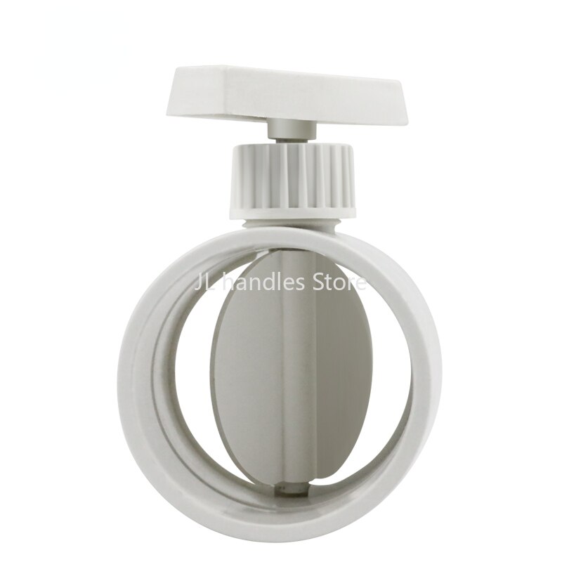 ABS air valve regulating valve check valve PVC pipe air volume regulating valve air pipe valve manual round switch valve
