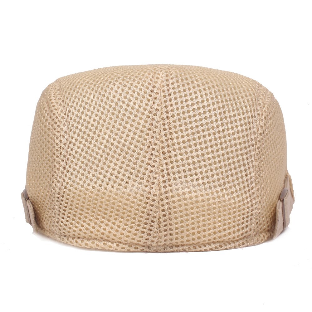 Summer Mesh Beret Hats for Men Women Casual Unisex Denim Beret Caps OutDoors Flat Cap